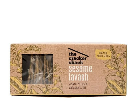 Browns sesame lavash crackers at zucchini