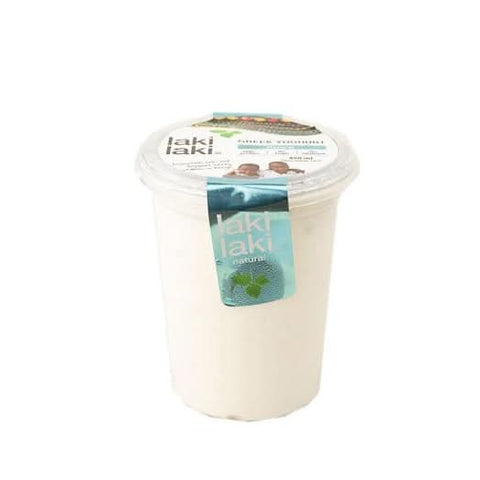 Laki laki greek natural yoghurt at zucchini