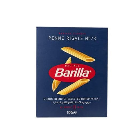 Barilla penne rigate at zucchini