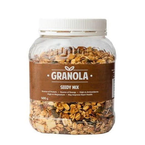 Zucchini seedy mix granola