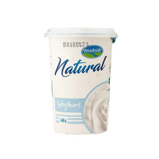 Brookside natural yogurt at zucchini