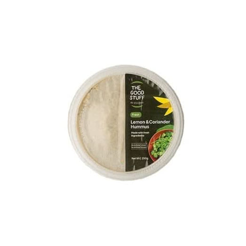 Lemon and coriander hummus