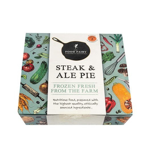 The Food Fairy Slow Cooked Steak & Ale Pie 500g