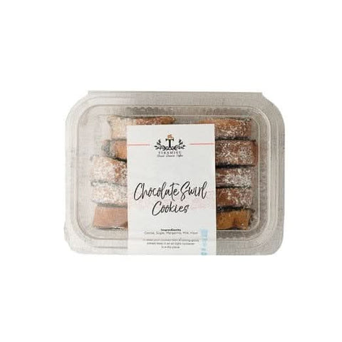 Tiramisu - Chocolate Swirl Cookies.