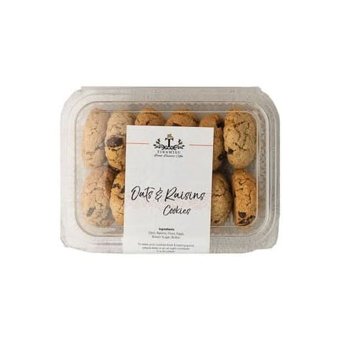 Tiramisu - Oats and Raisins Cookies