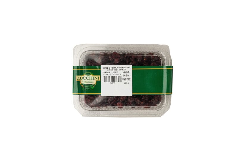 Zucchini Dried Cranberries