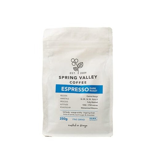 Spring Valley Dark Roast (beans)  Coffee - Espresso.