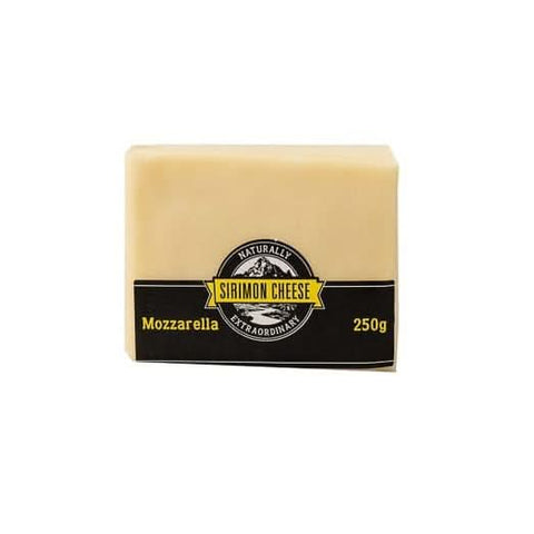 Sirimon mozzarella cheese at zucchini