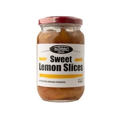 Achaari Sweet Lemon Slices at Zucchini