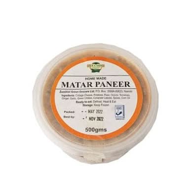 Zucchini Home Made Matar Paneer 500g