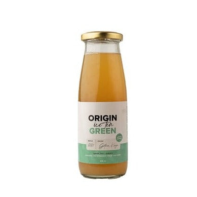 Origin Ice Tea Green - Green Tea + Ginger 450ml.