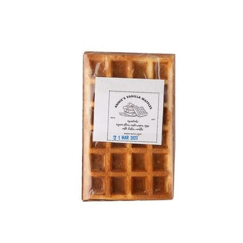 Tiramisu Annie's vanilla waffles at zucchini