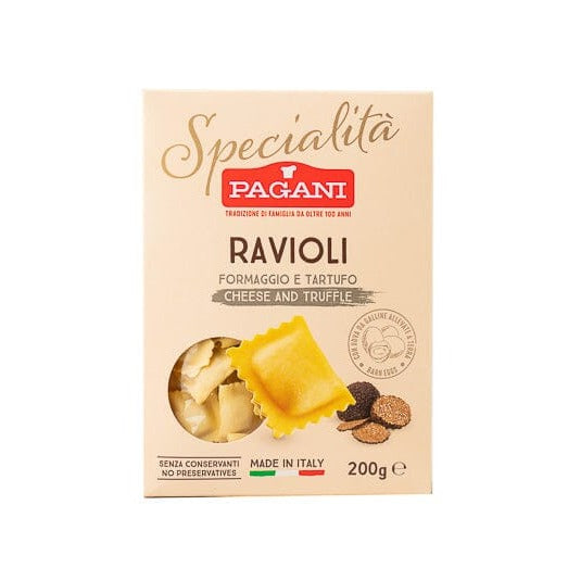 Pagani Ravioli Filled with Cheese and Truffle