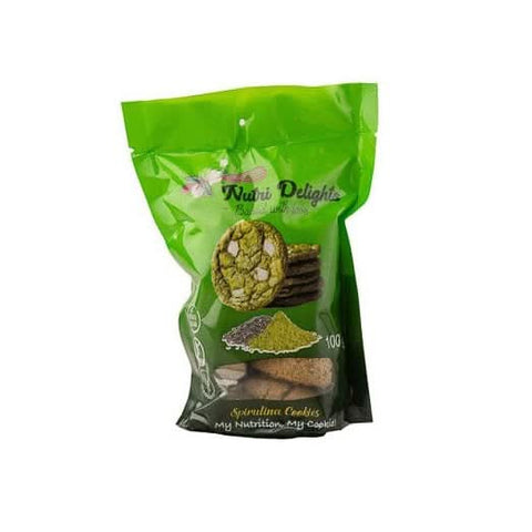 Nutri Delights Cookies - Spirulina.