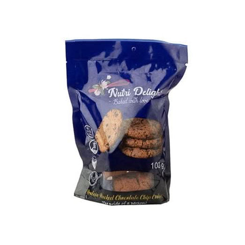Nutri Delights Cookies - Protein Packed Chocolate Chip.