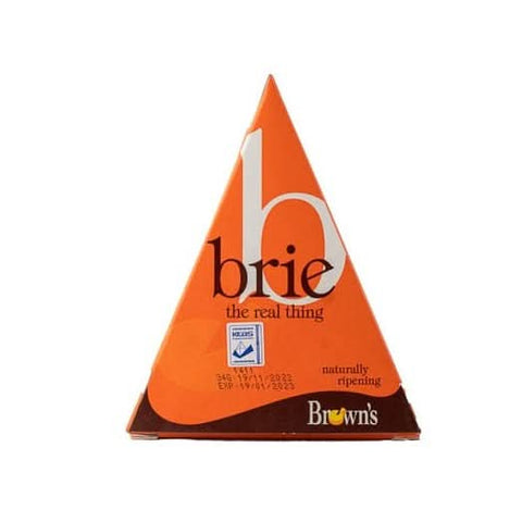 Browns Brie Cheese at zucchini