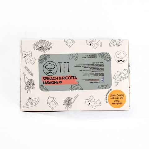 The Fat Italian - Spinach & Ricotta Lasagne