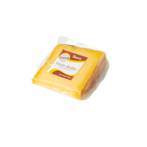 Browns limuru cheddar cheese at zucchini