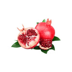 Local pomegranate at zucchini